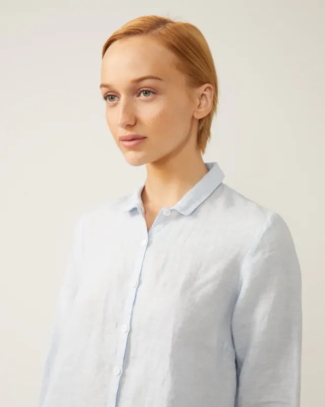 Naif Pippa Blouse Chambray Light Blue