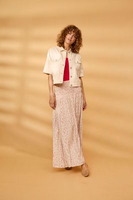 Fransa FRTwill Jacket Whisper White