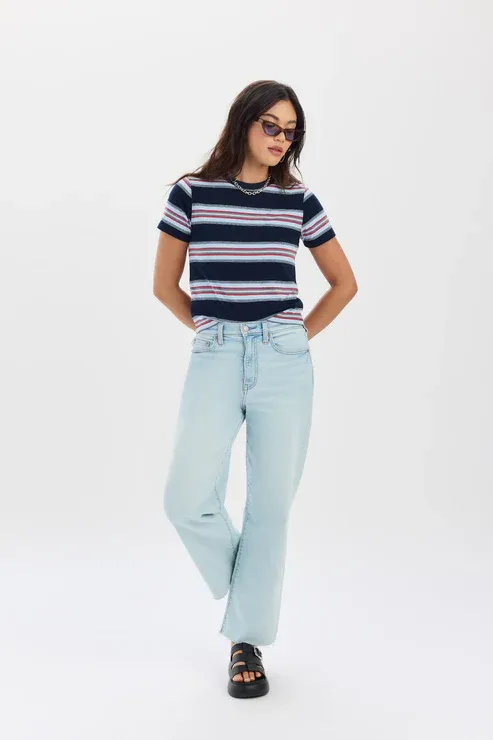Daze Pleaser HR Wide Leg Ankle Detour