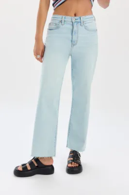 Daze Pleaser HR Wide Leg Ankle Detour