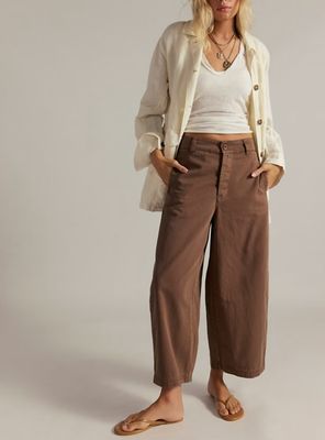 Free People Laydown Chino Brownie