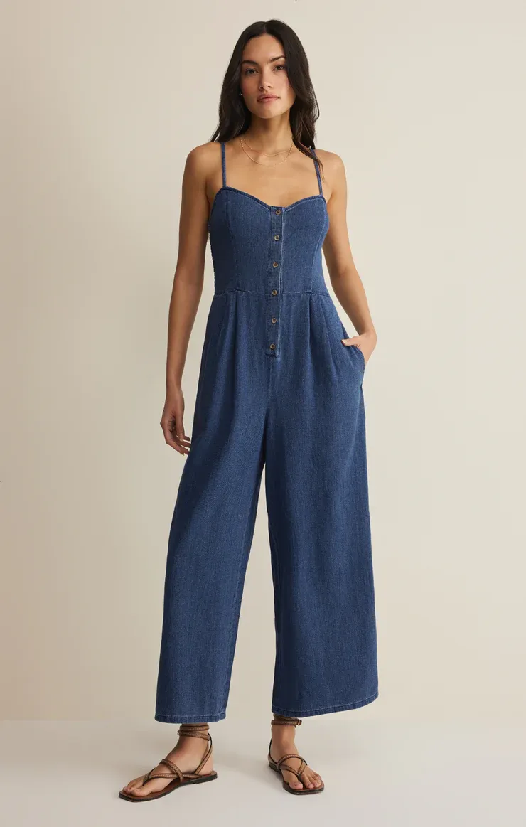 Z Supply Angel Eyes Twill Jumpsuit