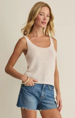 Z Supply Perch Sweater Tank Cloud