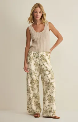 Z Supply Overlook Tiki Tide Linen Pant