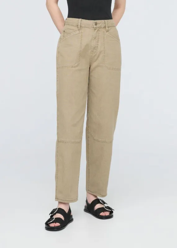 DUER Stretch Canvas Utility Pant Tan