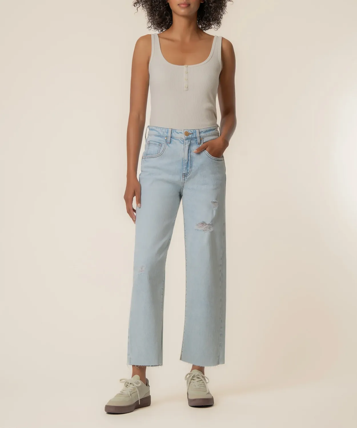 Kut From The Kloth Gwen HR Wide Leg Care