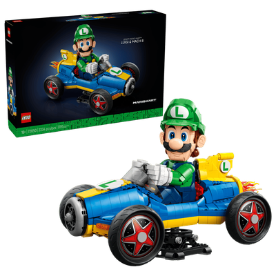 Lego 72050 Mario Kart Luigi &amp; Mach 8