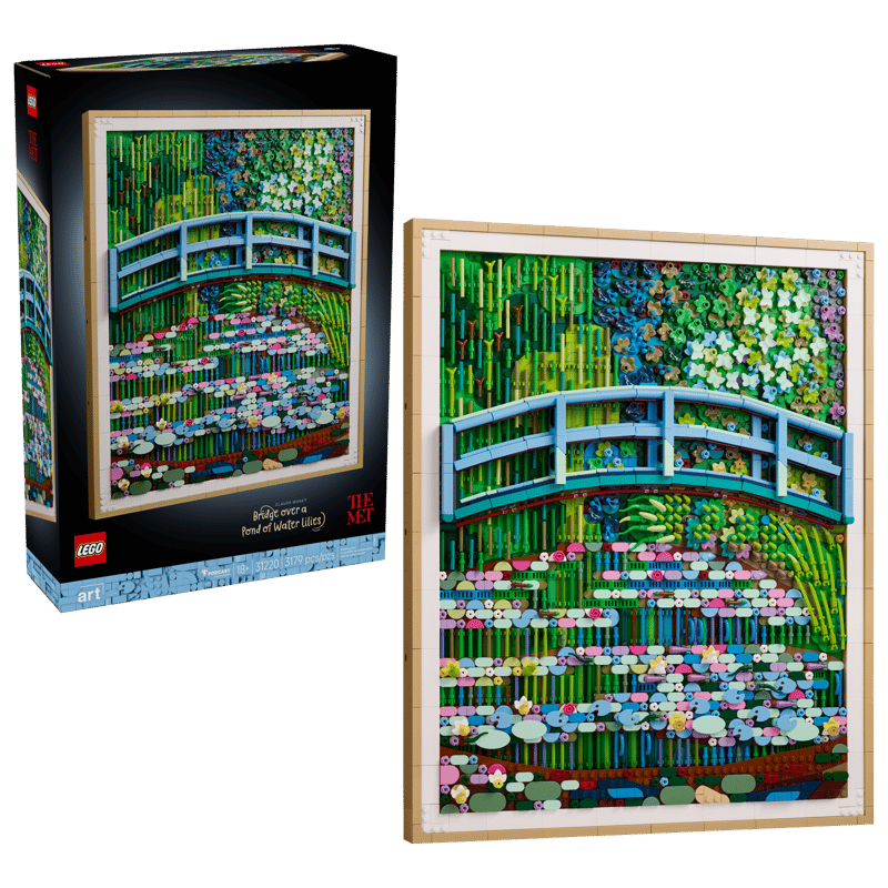 Lego 31220 Claude Monet Bridge Over a Pond of Water Lilies Lego 31220 Claude Monet Bridge Over a Pond of Water Lilies