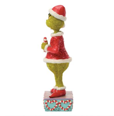 Jim Shore Grinch with Broken Candy Cane