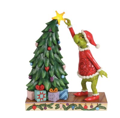 Jim Shore Grinch with Grinchy Tree/Pulling Star Special Ed.