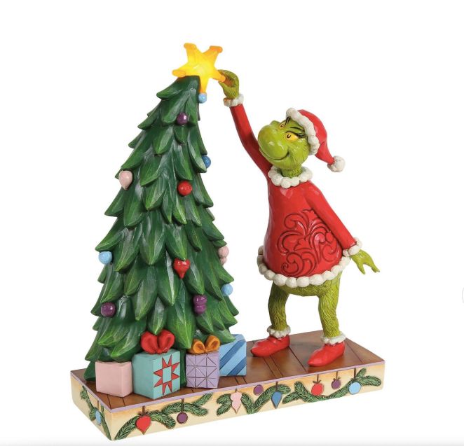 Jim Shore Grinch with Grinchy Tree/Pulling Star Special Ed. Jim Shore Grinch with Grinchy Tree/Pulling Star Special Ed.