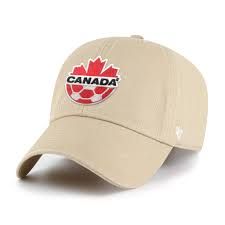 Soccer Canada '47 Clean Up Cap Kahki