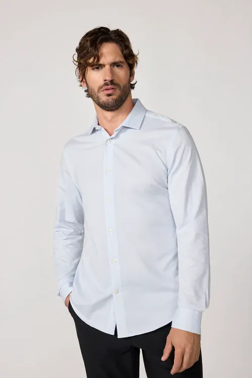 MPG Performance Oxford Shirt Blue Fog MPG Performance Oxford Shirt Blue Fog