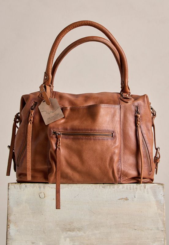 Free People WTF Emerson Tote Saddle Free People WTF Emerson Tote Saddle