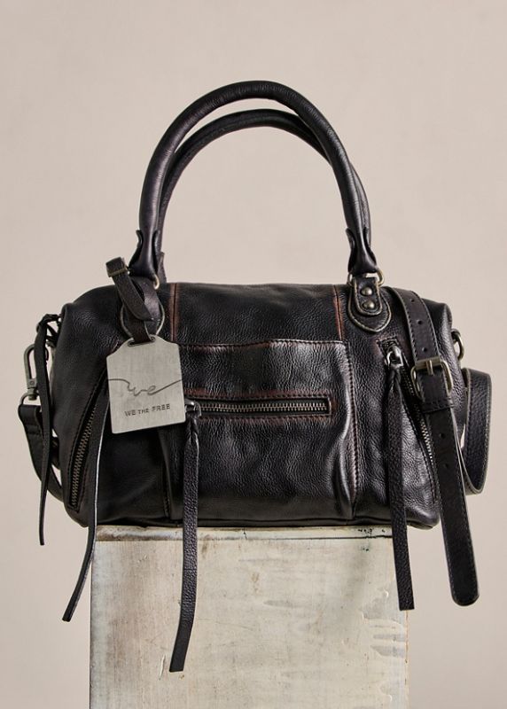 Free People WTF Baby Emerson Tote Black