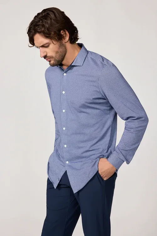 MPG Performance Oxford Shirt Navy Blazer MPG Performance Oxford Shirt Navy Blazer