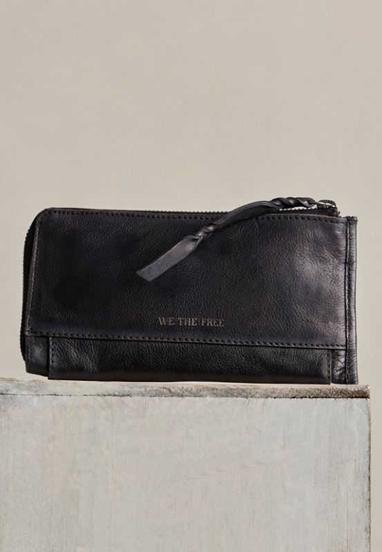 Free People WTF Emerson Wallet Black