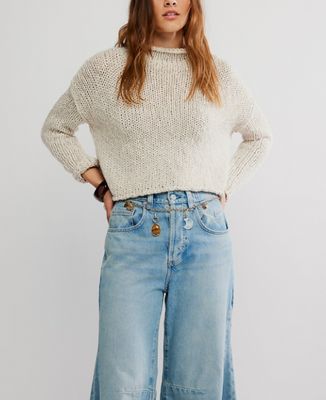 Free People Opal Sweater Tea