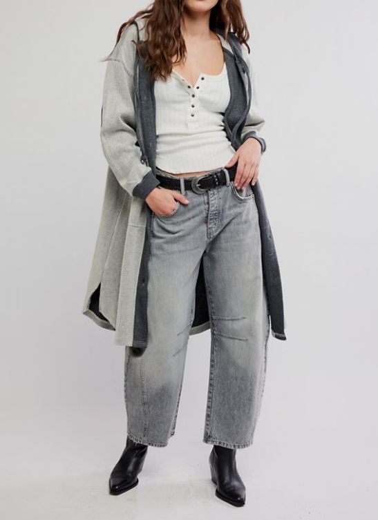 Free People Tomorrows Sweatshirt Cardi