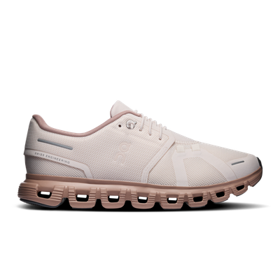 On Cloud 6 Women Oyster/Biscuit