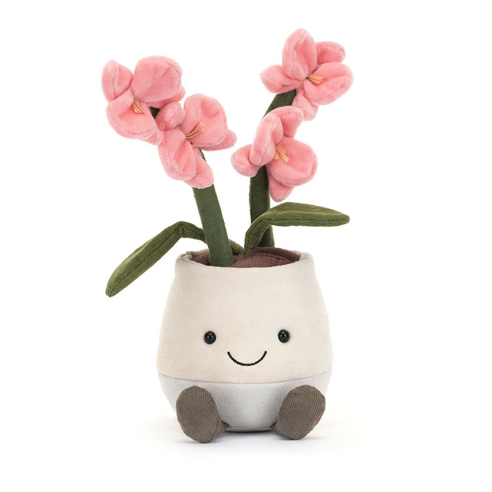 Jellycat Amuseables Pink Orchid Jellycat Amuseables Pink Orchid