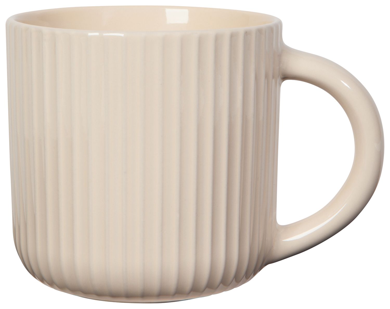 Danica Fluted Mug Ecru 22oz