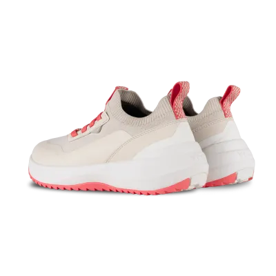 Vessi Women's Stormburst Low Top Shell/Hyperpink
