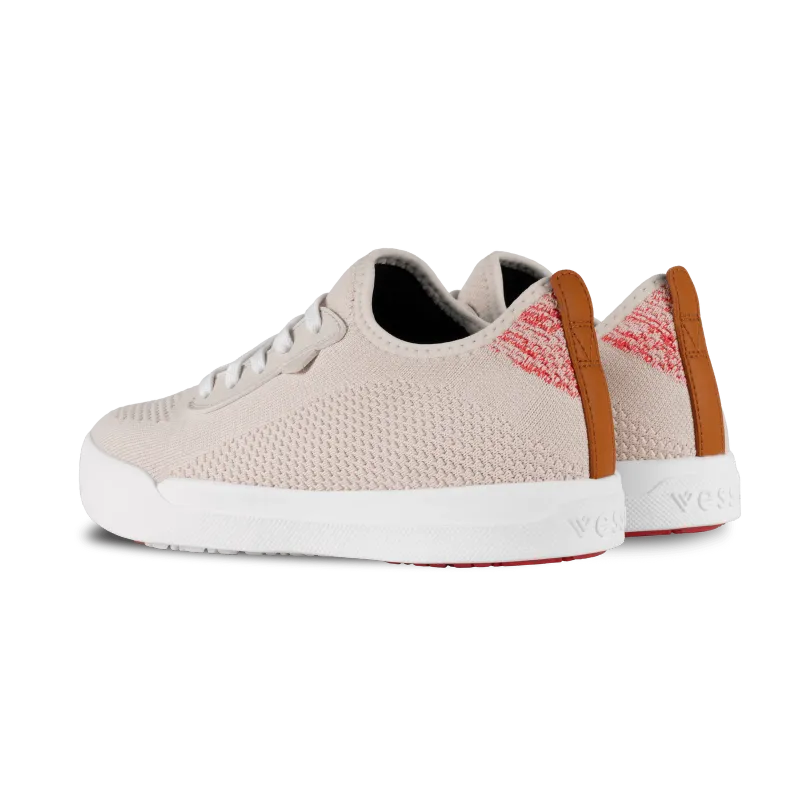 Vessi Women's Weekend Sneaker Shell/Berry