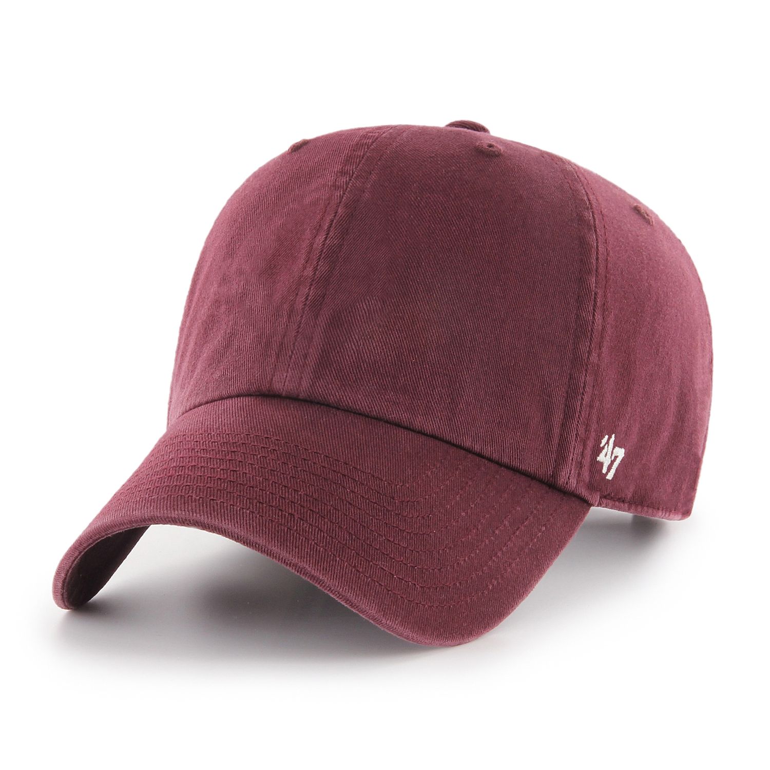 Blank '47 Clean Up Cap Maroon Blank '47 Clean Up Cap Maroon