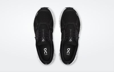 On Cloud 6 Wide Women Black/White