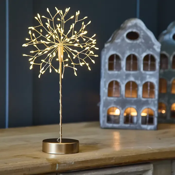 Lumina of London Mini Table Dandelion Gold