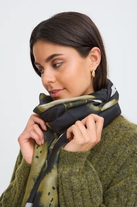 Fransa FRSanni Scarf Ink Saulte Fransa FRSanni Scarf Ink Saulte