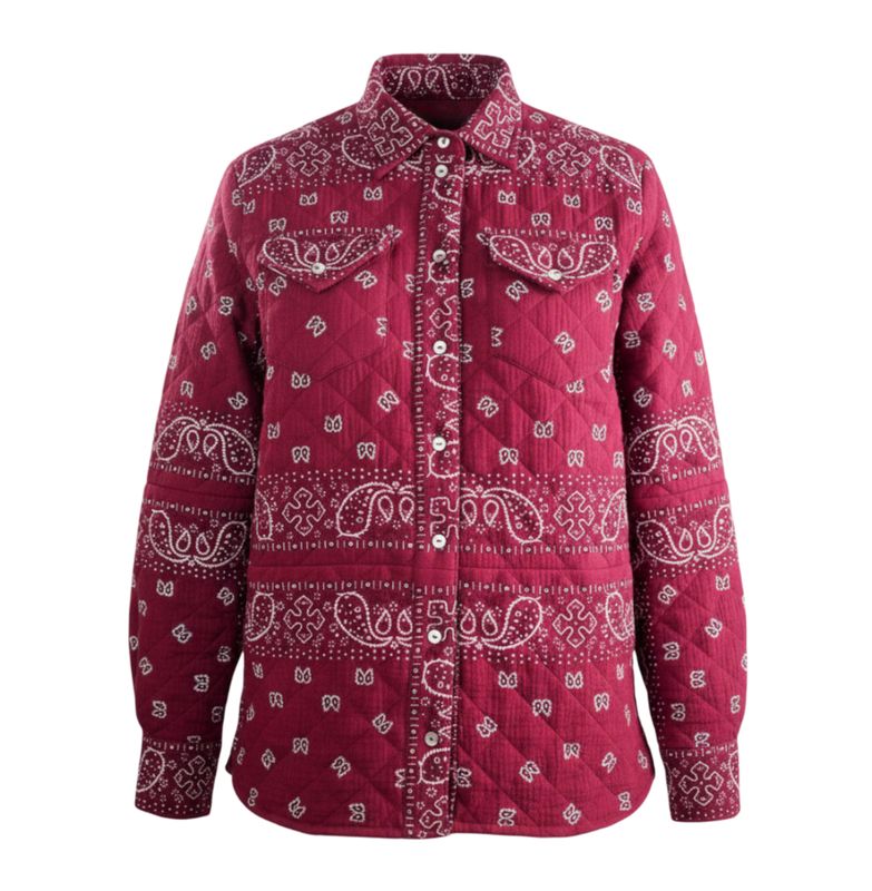 Shannon Passero Bandana Jacket Wine