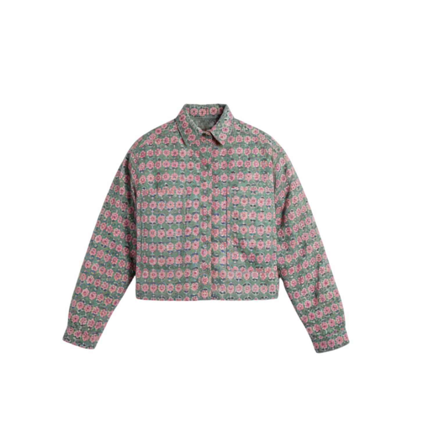 Shannon Passero Sage Floral Victoria Shirt Shannon Passero Sage Floral Victoria Shirt