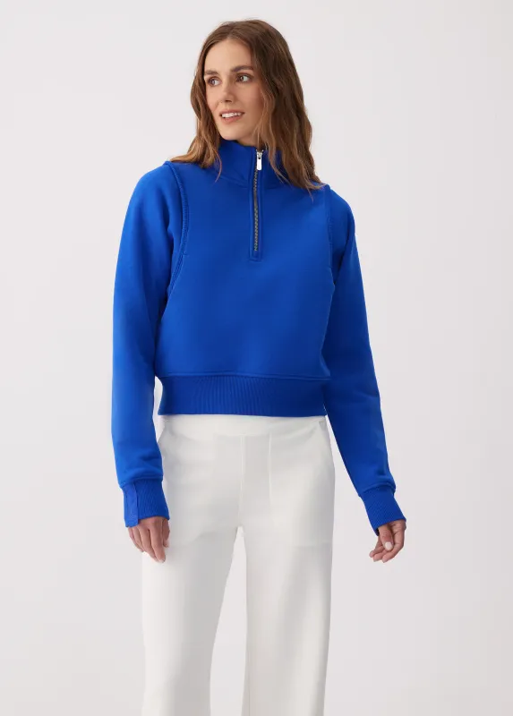 Lole Icone Max Half Zip Sapphire Lole Icone Max Half Zip Sapphire