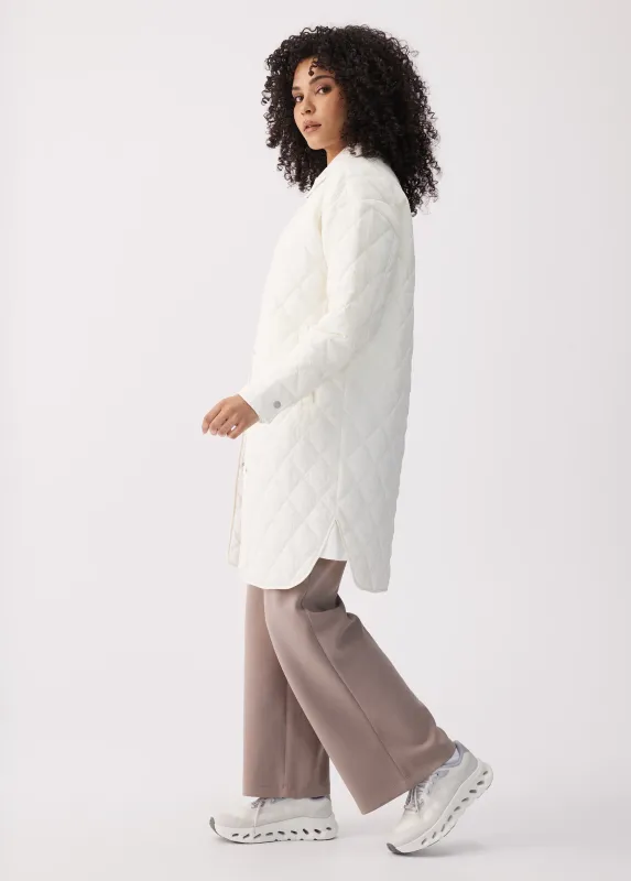 Lole Avril Insulated Shacket Birch