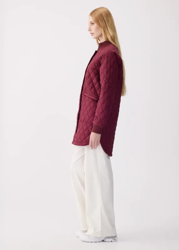 Lole Sophie 3/4 Bomber Jacket Wine