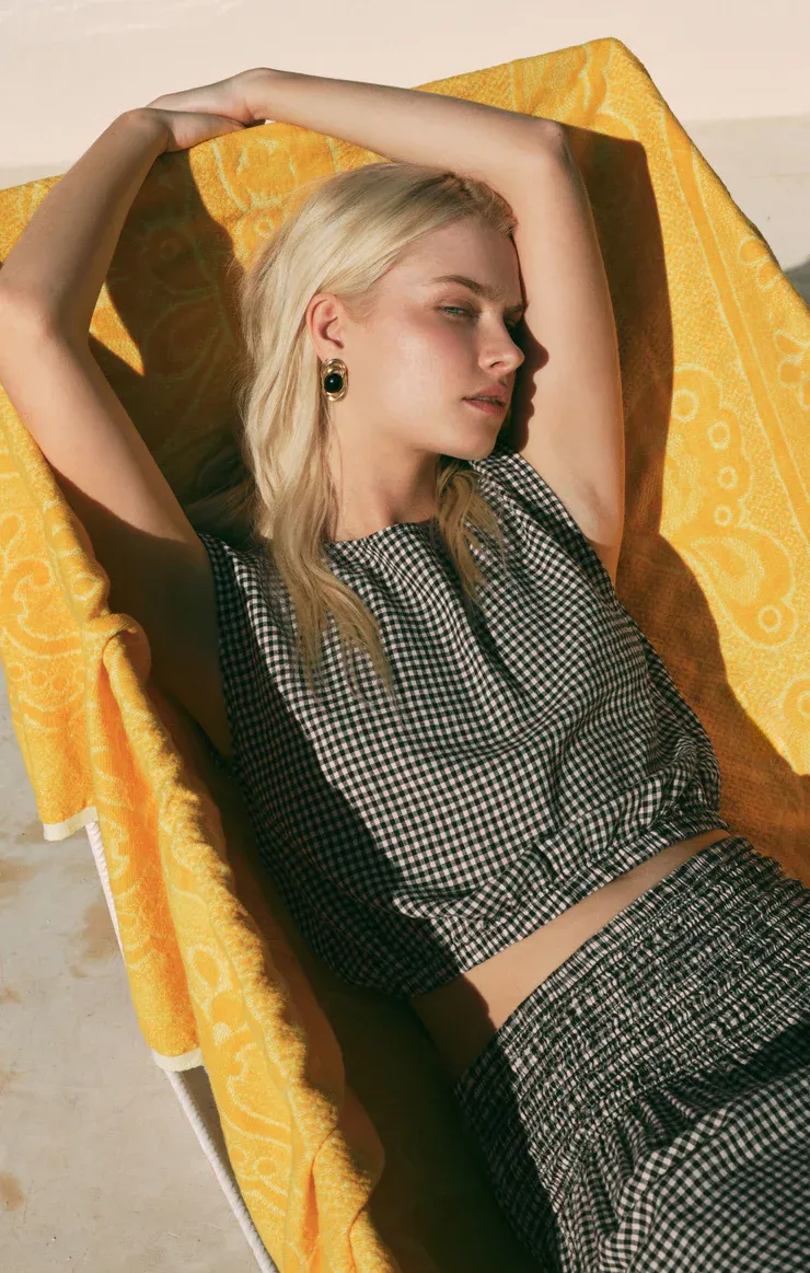 Z Supply Merit Gingham Top