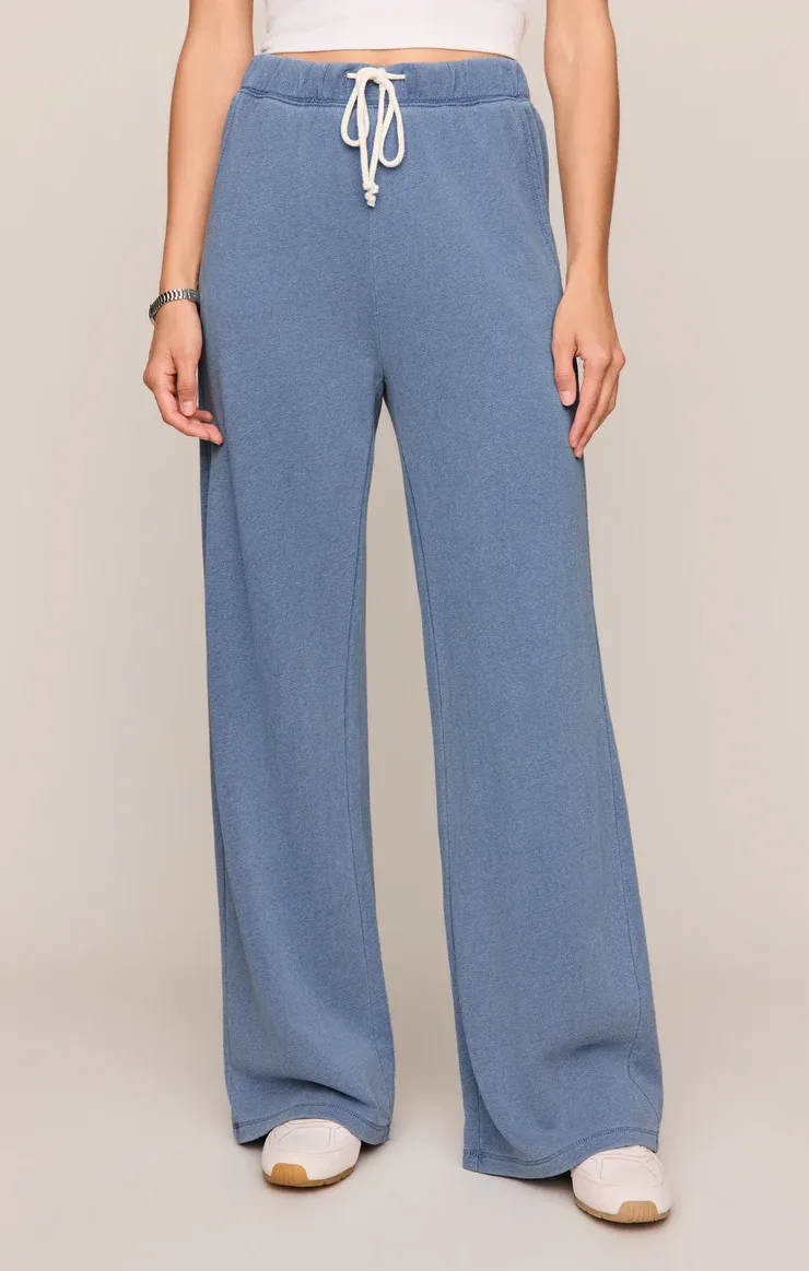 Z Supply Hunter Knit Denim Pant Santorini Indigo Z Supply Hunter Knit Denim Pant Santorini Indigo