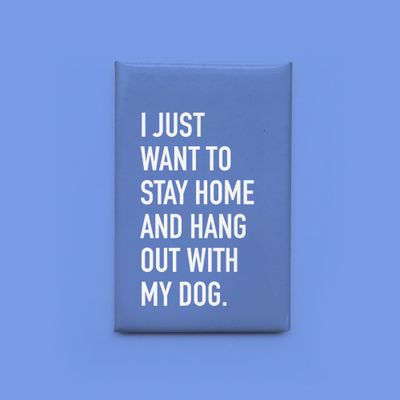 Classy Cards Magnet Hang with Dog