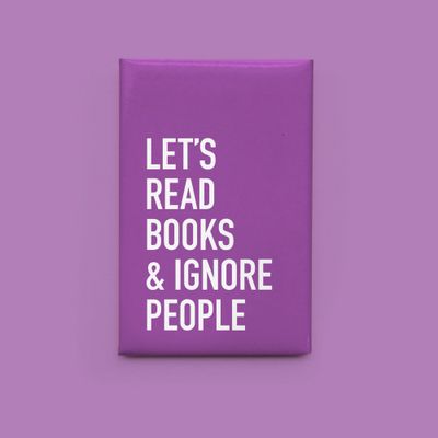 Classy Cards Magnet Read Books