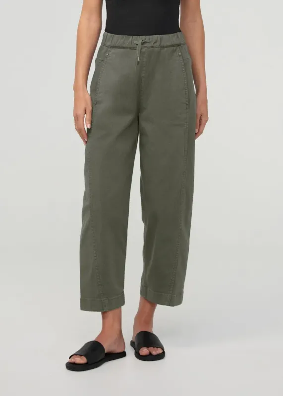DUER FlexTwill Barrel Pull On Pant Thyme