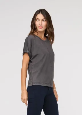 DUER PurePima Dolman Tee Washed Grey