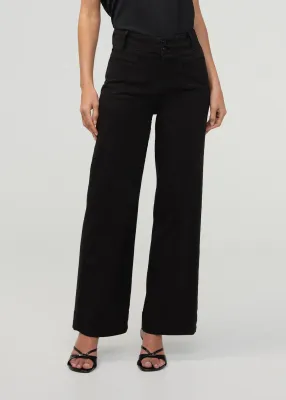DUER FlexTwill High Rise Trouser Black