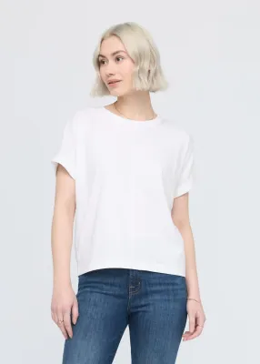 DUER PurePima Dolman Tee White DUER PurePima Dolman Tee White