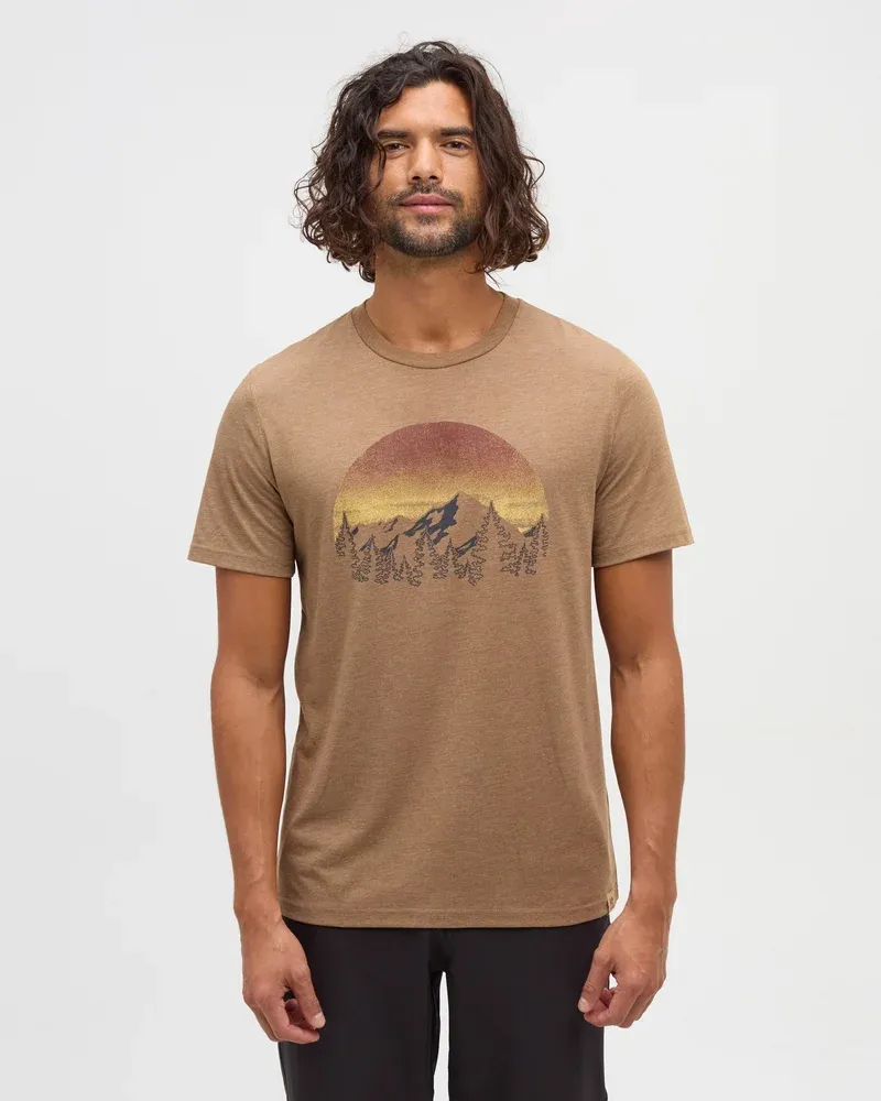 Ten Tree M Vintage Sunset T-Shirt Hazelnut Heather Ten Tree M Vintage Sunset T-Shirt Hazelnut Heather