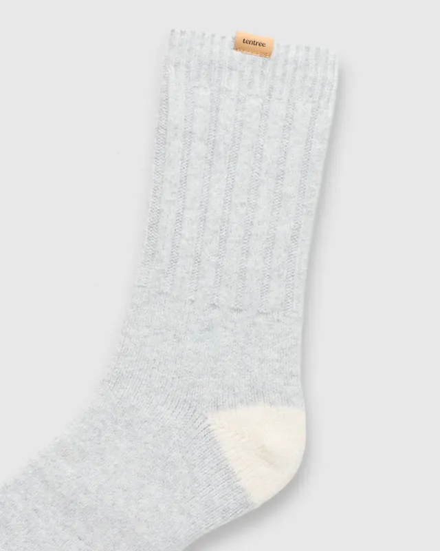 Ten Tree Chutes Cabin Sock Fog Grey Heather