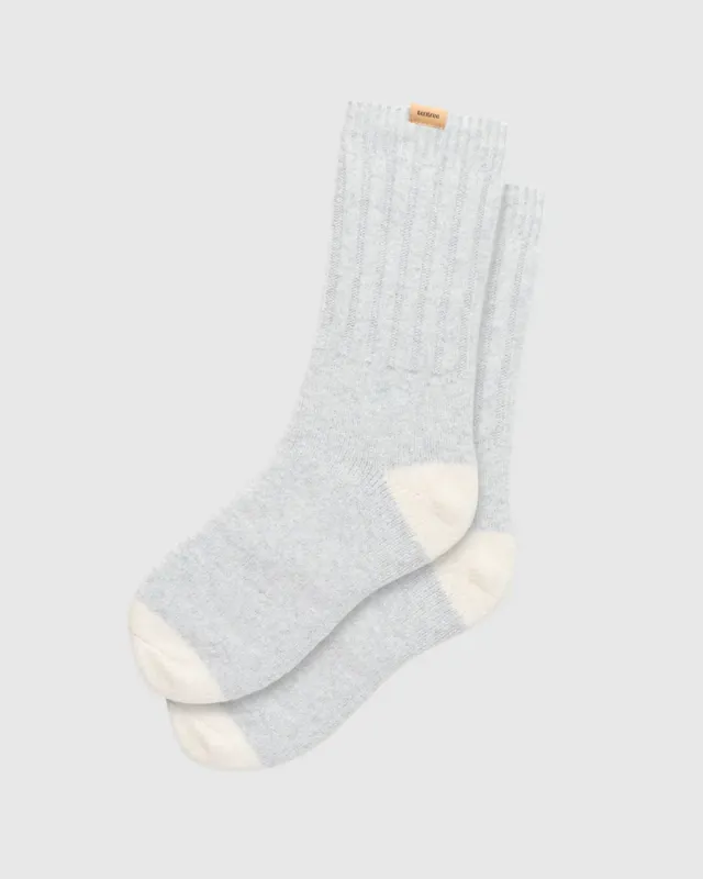 Ten Tree Chutes Cabin Sock Fog Grey Heather