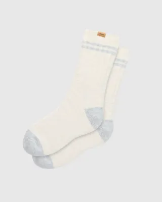 Ten Tree Chutes Cabin Sock Vintage White Heather Ten Tree Chutes Cabin Sock Vintage White Heather