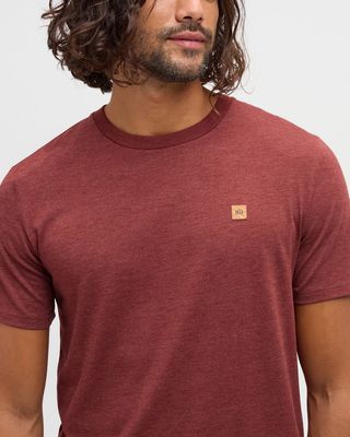 Ten Tree M Baker T-Shirt Cottage Red Heather